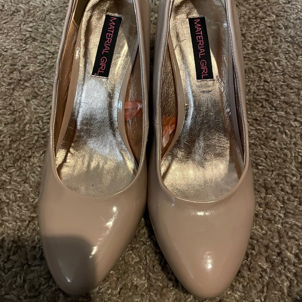 Material Girl Heels Size 6.5
